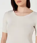 Блуза Slim fit Marc Cain, бежевый - фото 4