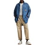 Женская рубашка Polo Ralph Lauren, синий - фото 4