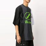 Футболка унисекс черная We11Done, черный - фото 5