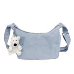 DCLOUD Тканевая сумка через плечо, White - фото 8