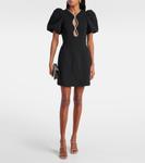 Мини-платье Estella из крепа с декором Rebecca Vallance, черный - фото 2