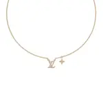 Эмалевое ожерелье женское фиолетовое LOUIS VUITTON, фиолетовый - фото 2