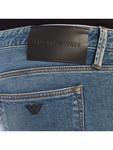 Джинсы синего цвета Emporio Armani - фото 5