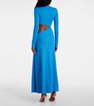 Платье макси Cavern Stone Christopher Esber, Boston Blue - фото 3