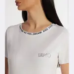 Футболка стандартного кроя Liu Jo, белый - фото 4