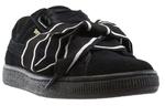 Кроссовки suede heart satin new authentic black Puma, черный - фото 2