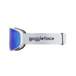 Лыжные очки Goggleface, цвет weiss/blau - фото