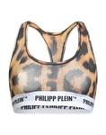 Бюстгальтер Philipp Plein, бежевый - фото