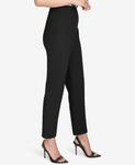 Женские узкие укороченные брюки Halston, Black - фото 3