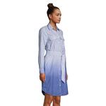 Платье-рубашка с длинными рукавами Petite Lands' End Lands' End - фото