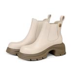 Ботинки Челси женские Jessica Sophia, бежевый - фото 5