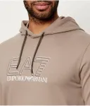 Толстовка regular fit Ea7, бежевый - фото 4