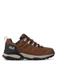 Треккинговые кроссовки Refugio Texapore Low W 4050821 Jack Wolfskin, коричневый - фото