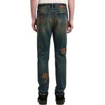 Джинсы с нашивкой Logo Patch PALM ANGELS, синий - фото 5