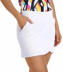 Женская юбка для гольфа с принтом SwingDish Sandra, белый - фото 5