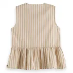 Футболка без рукавов Scotch & Soda U9A00702T, бежевый - фото 2