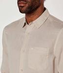 Льняная рубашка Regular fit Calvin Klein, желтый - фото 4