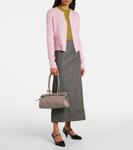 Средняя кожаная сумка через плечо Prada, Peltro N - фото 5