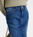 Джинсовая юбка-карандаш Ami Paris, синий - фото 4