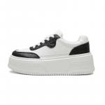 Высокие низкие кеды для скейтбординга DUSTO для женщин, белые - фото 6