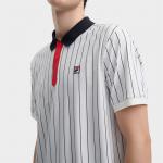 Футболка поло мужская Cloud White FILA - фото 8