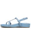 Сандалии ANKLE STRAPS ADLEY VIONIC, цвет blue shadow tumbled leather - фото