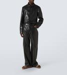 Кожаная рубашка legacy Entire Studios, Blackleather - фото 2