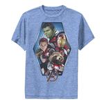 Футболка с шестигранным рисунком «Мстители: Финал» для мальчиков 8–20 лет Marvel - фото