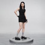 Лоферы женские черные Gg-Cc - фото 6