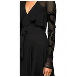 Платье Diesel Adele long sleeve short, черный - фото 3