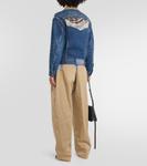 Джинсовая куртка с эффектом потертости x pendleton Maison Margiela, синий - фото 3