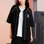 БЕЙСБОЛ Бейсбольная куртка унисекс черный Mlb - фото 4