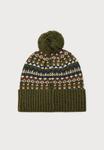 Шапка Barbour MARLOW FAIR ISLE BEANIE, Olive - фото 2