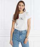 Футболки Slim fit Calvin Klein Jeans, белый - фото 3