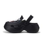 Кломпы женские XMISTUO, 3091-4 Белый [Котёнок и Рыбка] - фото