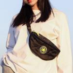 Сумка Converse Quilted Sling Pack 'Black' - фото 4