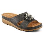 Босоножки на танкетке Afae Flexus, черный - фото 2