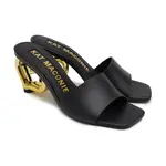 Кожаные тапочки Kat Maconie, черный - фото 2