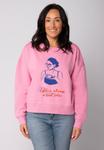 Толстовка watapparel Sweatshirt, Bubble Pink/Light Pink - фото