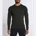 Шерстяной свитер обычного кроя Calvin Klein, зеленый - фото