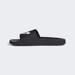 Шлепанцы Adilette Lite Adidas, цвет Core Black/Cloud White/Core Black - фото 8