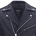 Куртка Brando из коровьей кожи - Венеция Infinity Leather, черный - фото 4