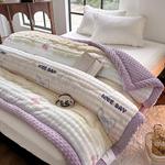 Boyang Одеяло 200х230 см, вес 2,3 кг, флис, утепленное - фото 5