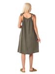 Летнее платье WENOR LEA, оливковый - фото 4
