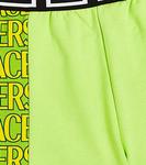 Шорты из хлопкового джерси Versace Allover Versace, зеленый - фото 3