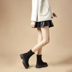 Ботильоны женские MALEMONKEY, черные, каблук 5.5 см - фото 10