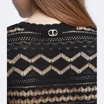 Платье Twin-Set, черный - фото 4