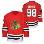 Джерси Chicago Blackhawks домашнее centennial premier красное Connor Bedard Outerstuff - фото 2