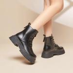 Ботинки Martin женские черный Warrior - фото 8