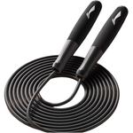 Скакалка Материал ручек, Пена, Материал троса PVC Студенты 2.8м LINING, черный (single cord) - фото